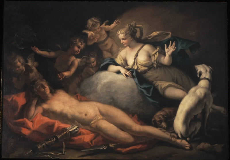 Diane y Endimión - Sebastiano Ricci