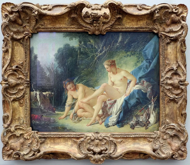 Diane saliendo del baño - François Boucher
