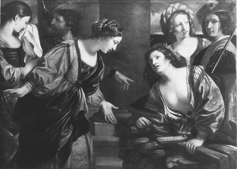 Didon en la hoguera - Guercino