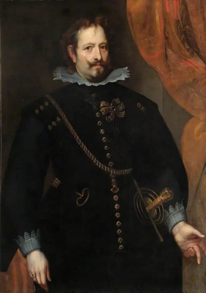 Diego Felipe de Guzmán (1580-1655), primer marqués de Leganés - Antoine van Dyck