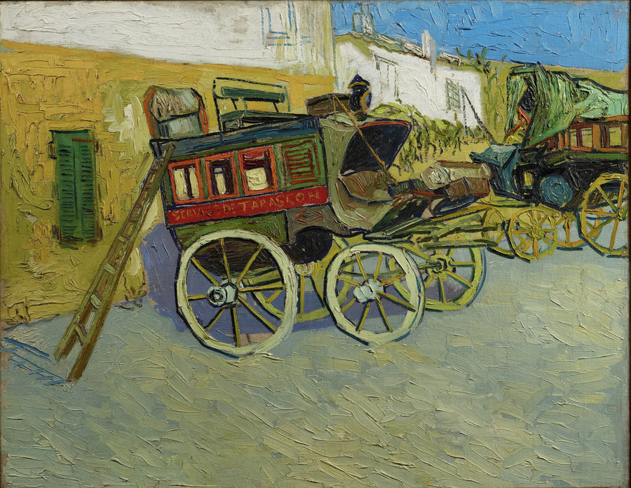 La diligencia de Tarascón - Vincent van Gogh