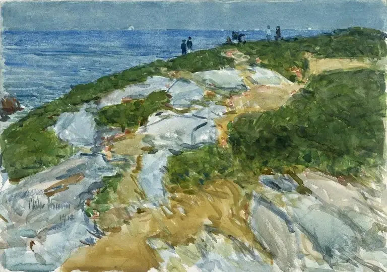 Domingo por la mañana, Appledore - Childe Hassam
