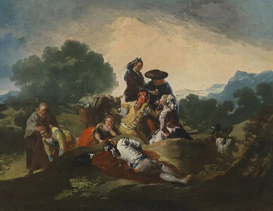 Pavo desplumado - Francisco de Goya