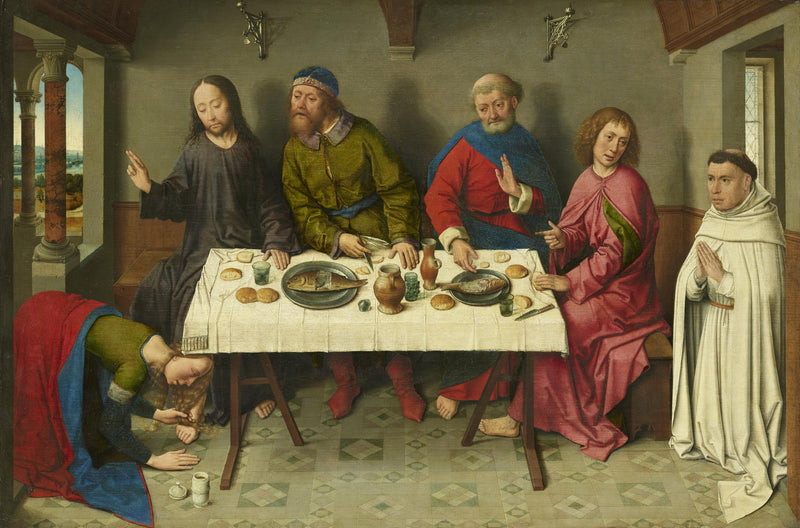 Cena en casa de Simón el Fariseo - Dirk Bouts
