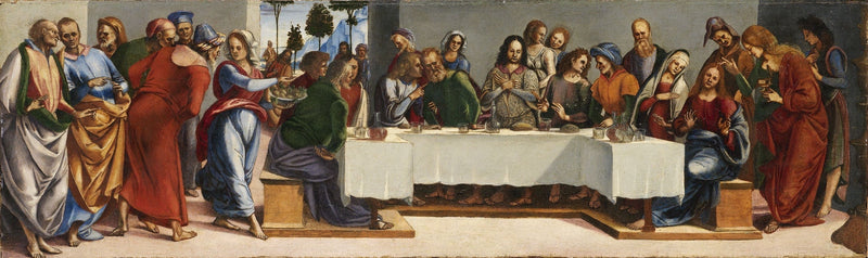 Cena en casa de Simón el Fariseo - Luca Signorelli