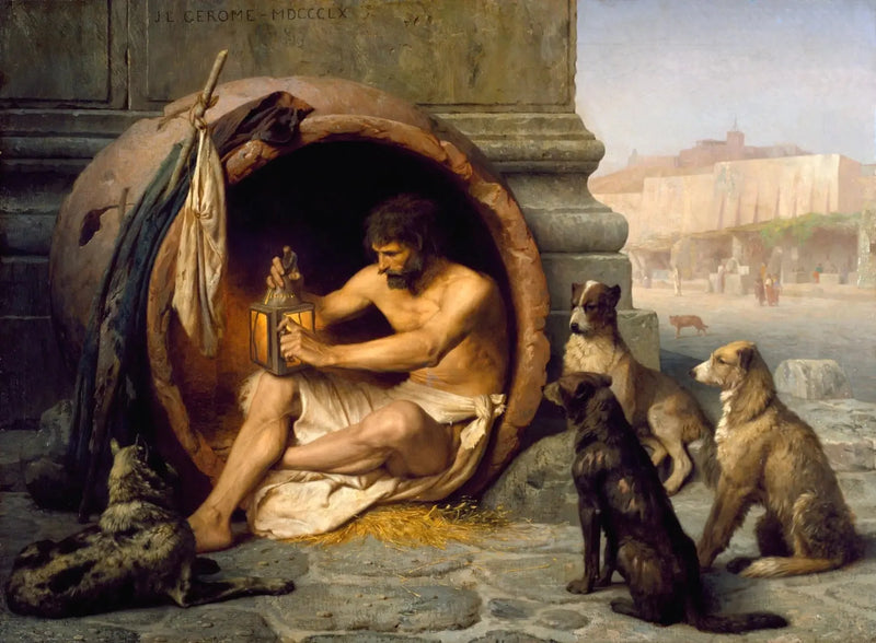 Diógenes - Jean-Léon Gérôme