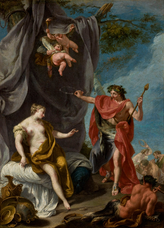 Dioniso y Ariadna - Giovanni Battista Pittoni