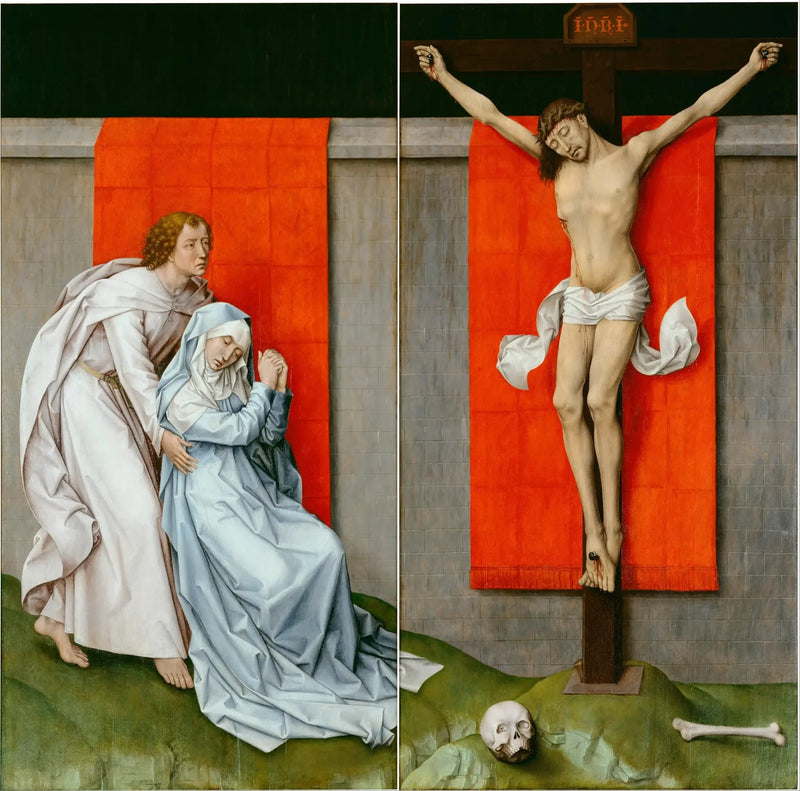 Diptyque del Cristo en la cruz - Rogier van der Weyden