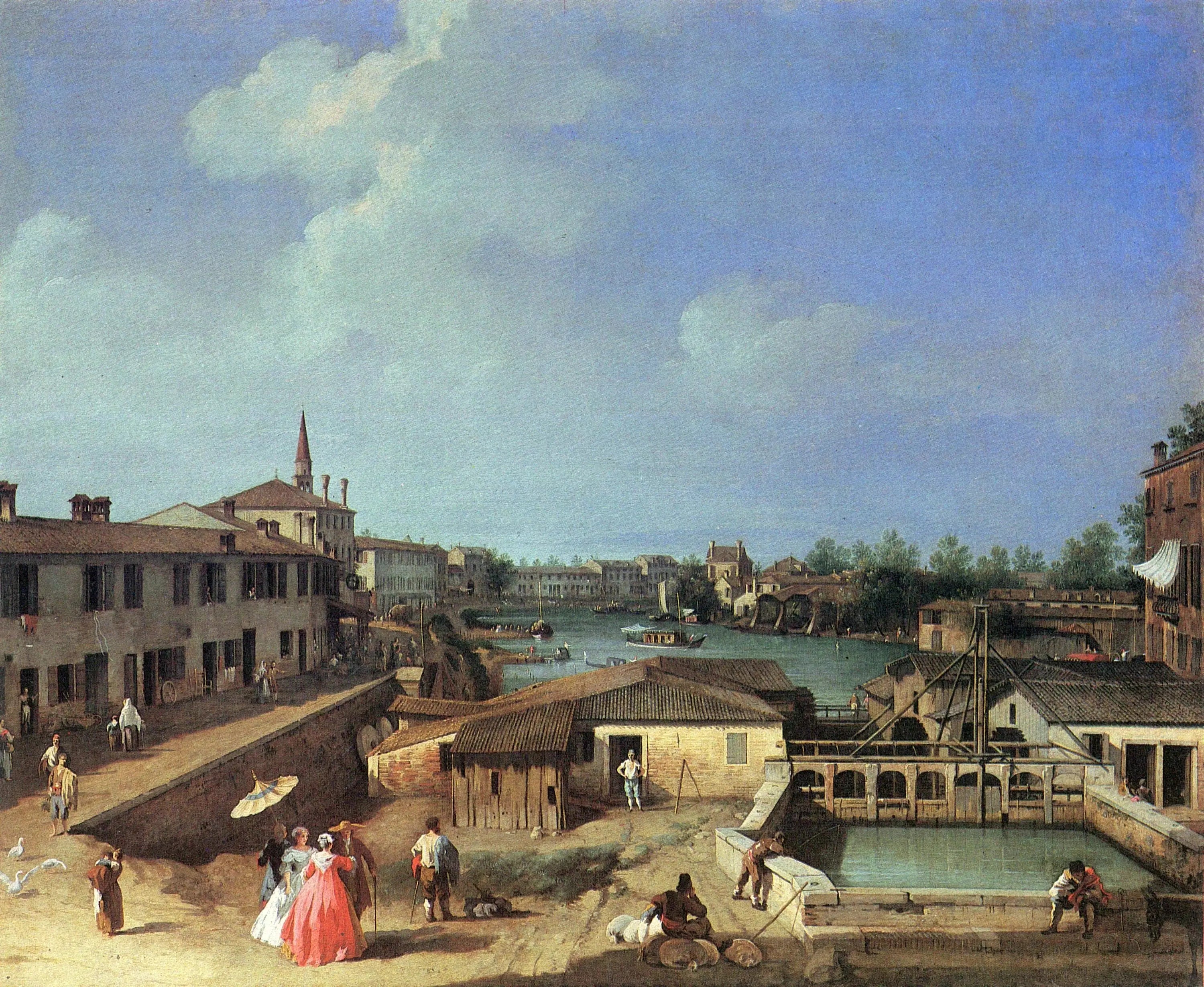 Dol sur le Brenta - Canaletto - Alpha Reproduction
