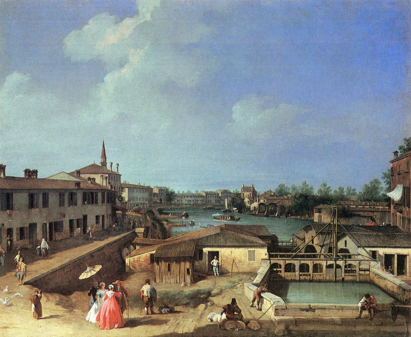 Dol en el Brenta - Canaletto