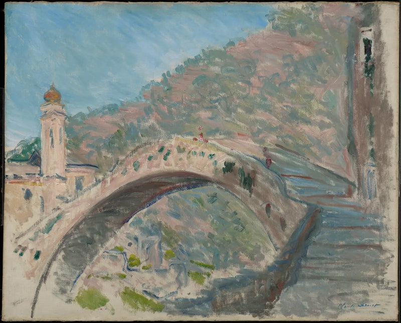 Dolceacqua, el viejo puente sobre el Nervia - Claude Monet