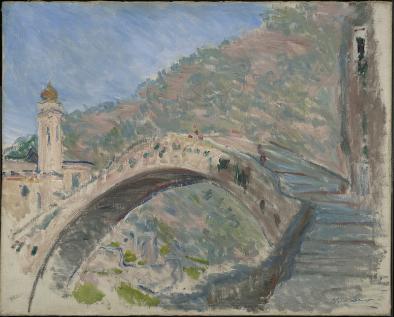 Dolceacqua, el viejo puente sobre el Nervia - Claude Monet