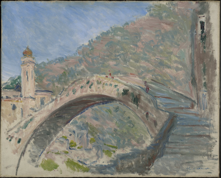 Dolceacqua, el viejo puente sobre el Nervia - Claude Monet