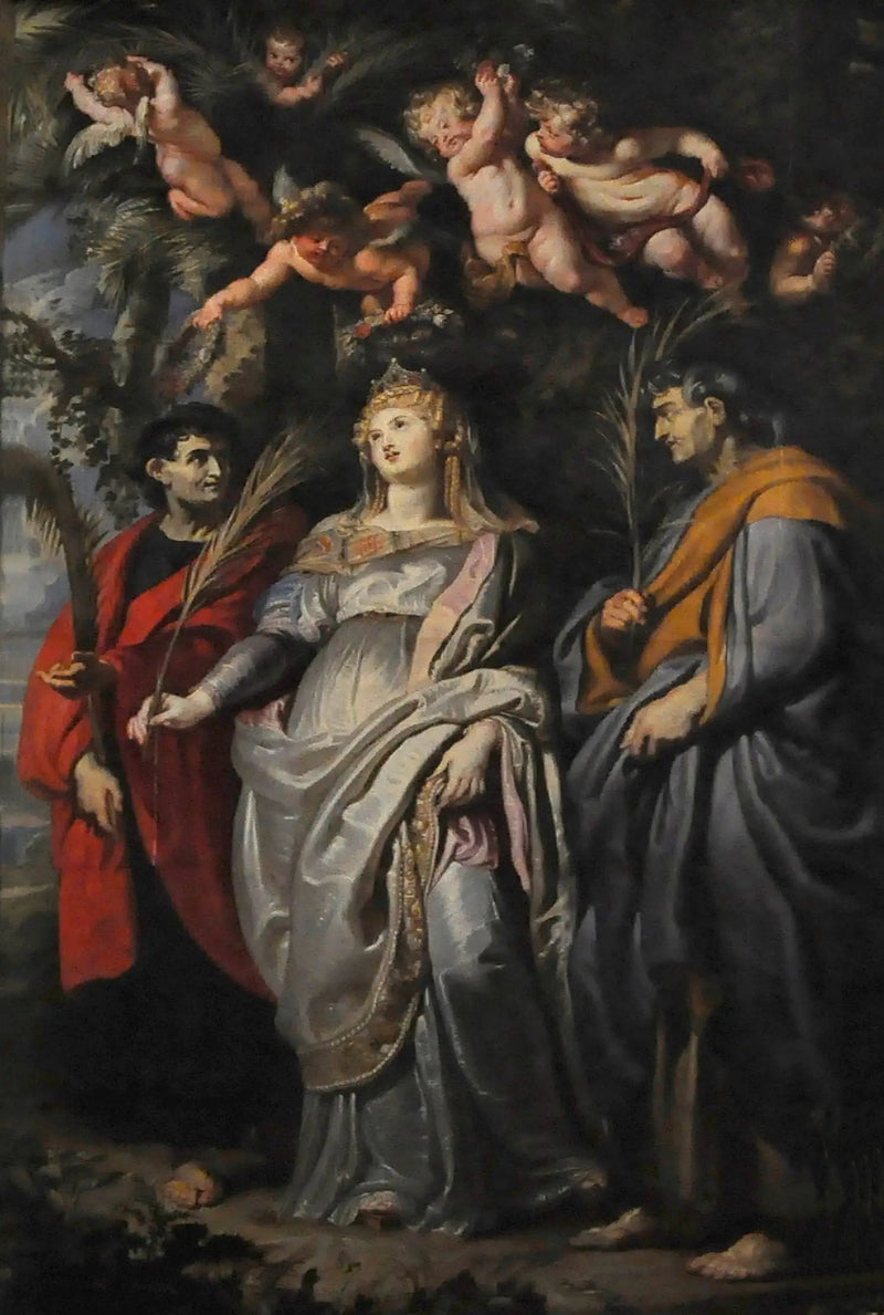 Domitila con Nereo y Aquiles - Peter Paul Rubens