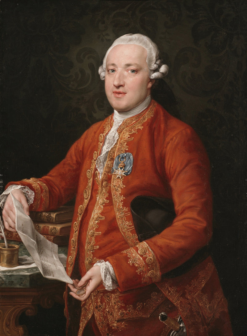 Don José Moñino y Redondo, conde de Floridablanca - Pompeo Batoni
