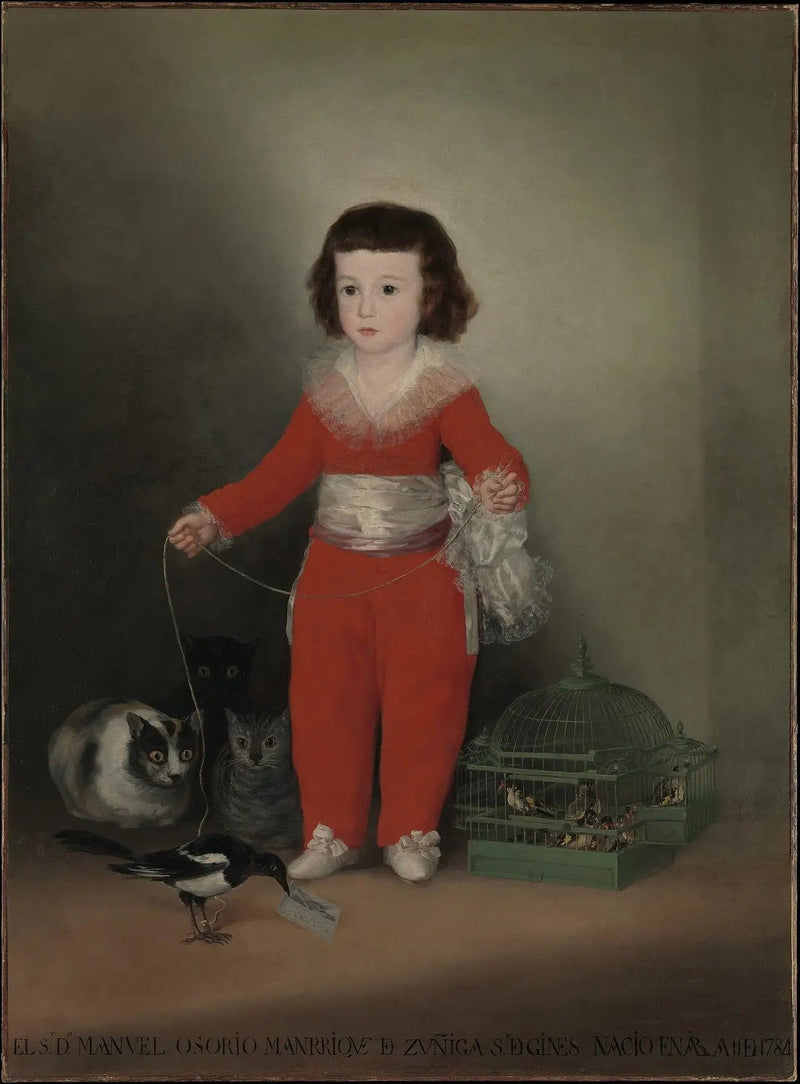 Don Manuel Osorio de Zúñiga - Francisco de Goya