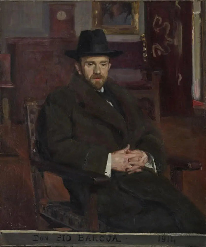 Don Pio Baroja y Nessi - Joaquín Sorolla