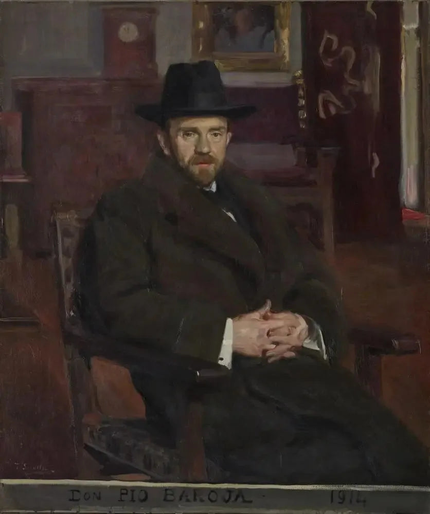 Don Pio Baroja y Nessi - Joaquín Sorolla
