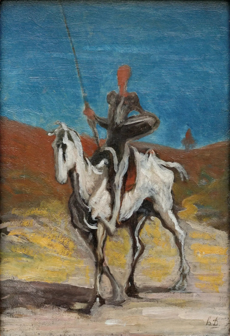 Don Quijote y Sancho Panza - Honoré Daumier