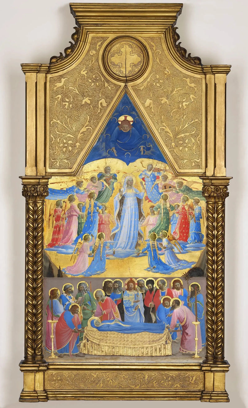 Dormición y Asunción de la Virgen - Fra Angelico