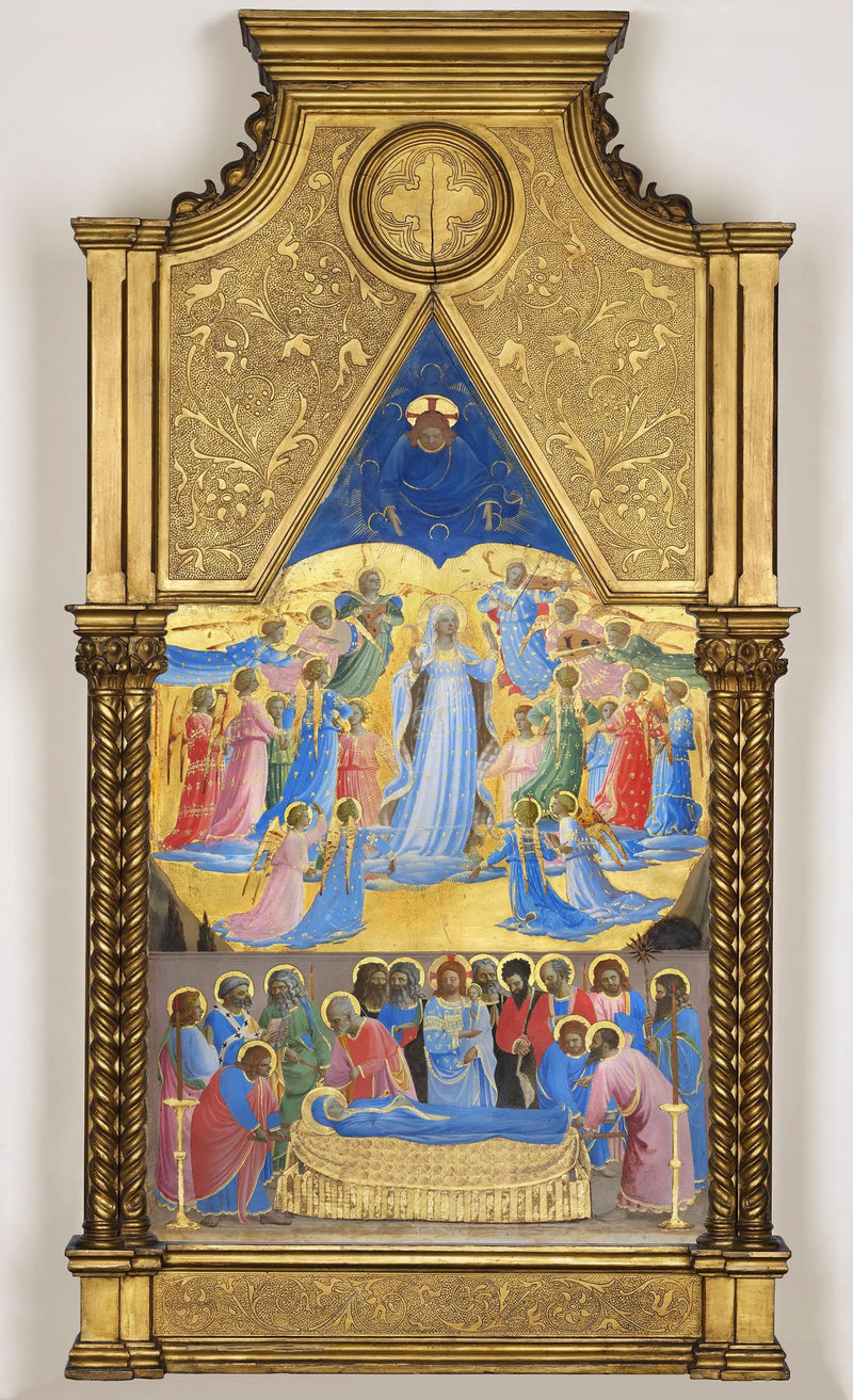 Dormición y Asunción de la Virgen - Fra Angelico