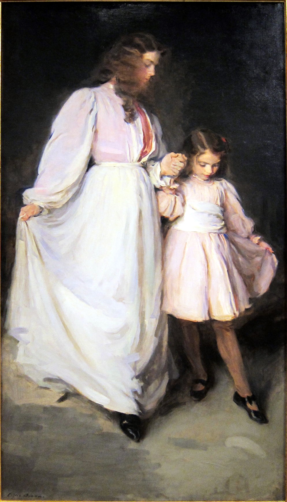 Dorothée et Francesca - Cecilia Beaux image 1 copie peinte à la main à l’huile