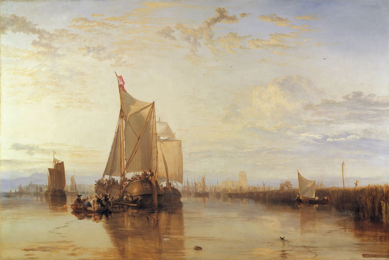 Dort, o Dordrecht: El barco de carga Dort de Róterdam a la deriva - J. M. W. Turner