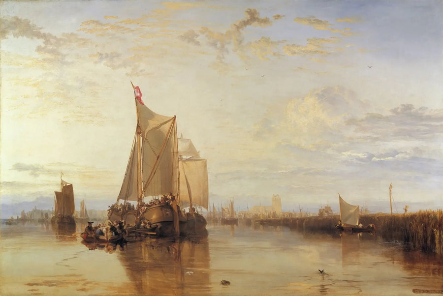 Dort, o Dordrecht: El barco de carga Dort de Róterdam a la deriva - J. M. W. Turner