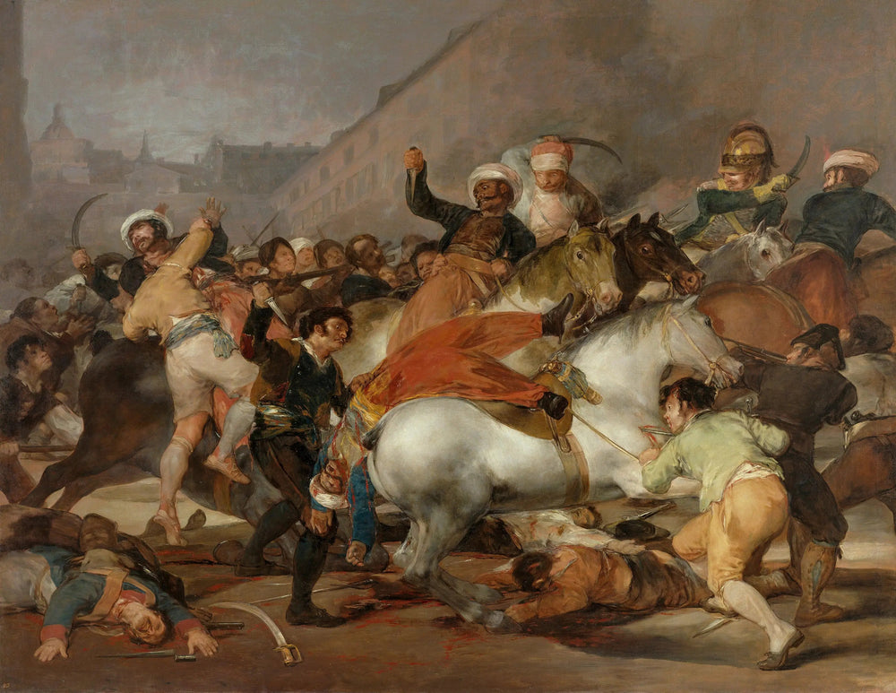Dos de Mayo - Francisco de Goya image 1 reproduction d’œuvre d’art à l’huile