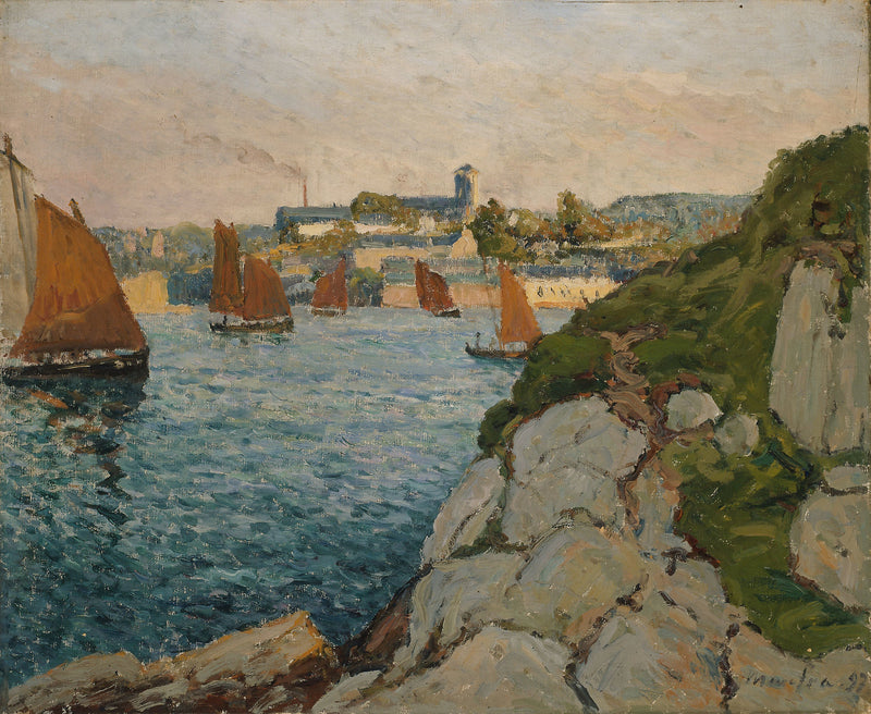 Douarnenez la ciudad iluminada - Maxime Maufra