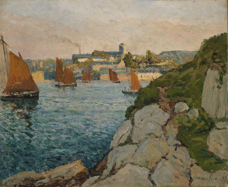 Douarnenez la ciudad iluminada - Maxime Maufra