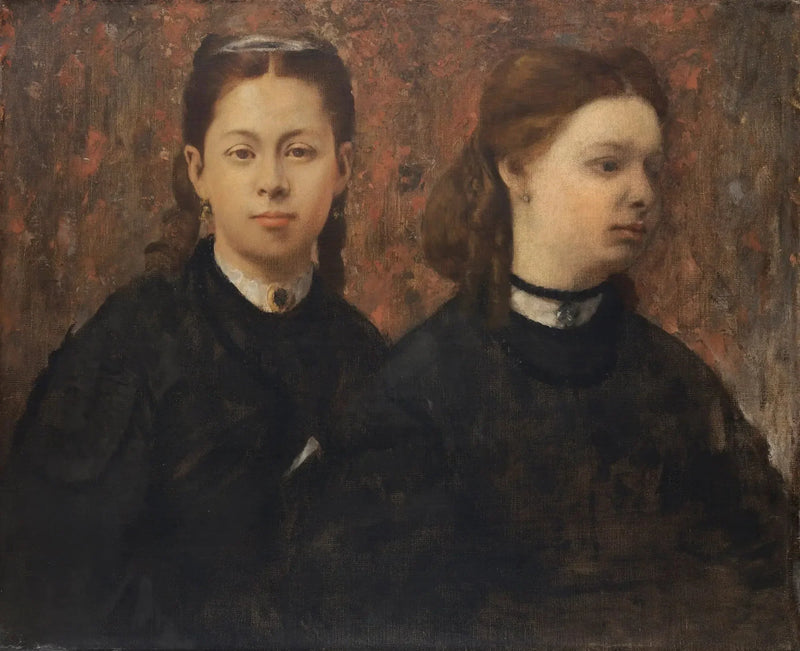 Doble Retrato - Los Primos del Pintor - Edgar Degas