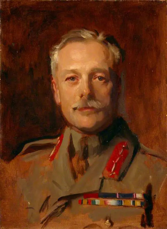 Douglas Haig, 1er conde Haig, 1861-1928. Soldado (estudio para un retrato en la exposición « Oficiales generales de la Primera Guerra Mundial, 1914-1918 », en la National Portrait Gallery de Londres) - John Singer Sargent