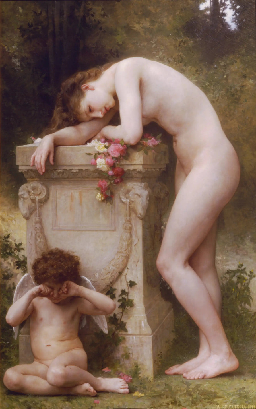 Dolor de amor - Bouguereau