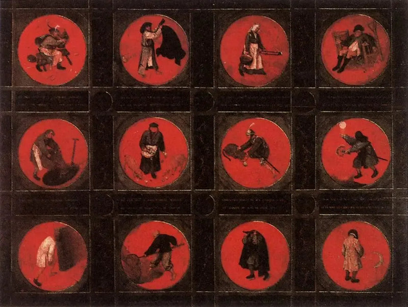 Doce Proverbios flamencos - Pieter Brueghel el Viejo