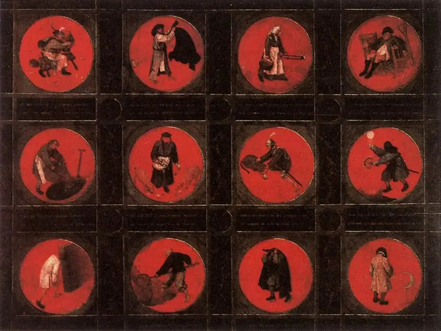 Doce Proverbios flamencos - Pieter Brueghel el Viejo