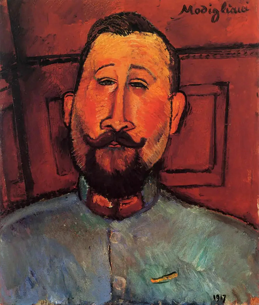 Dr Deveraigne - El hermoso mayor - Amedeo Modigliani
