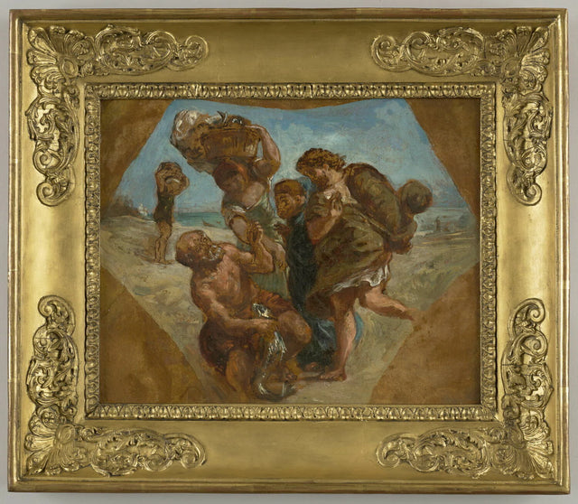 La Drachme du tribut - Eugène Delacroix