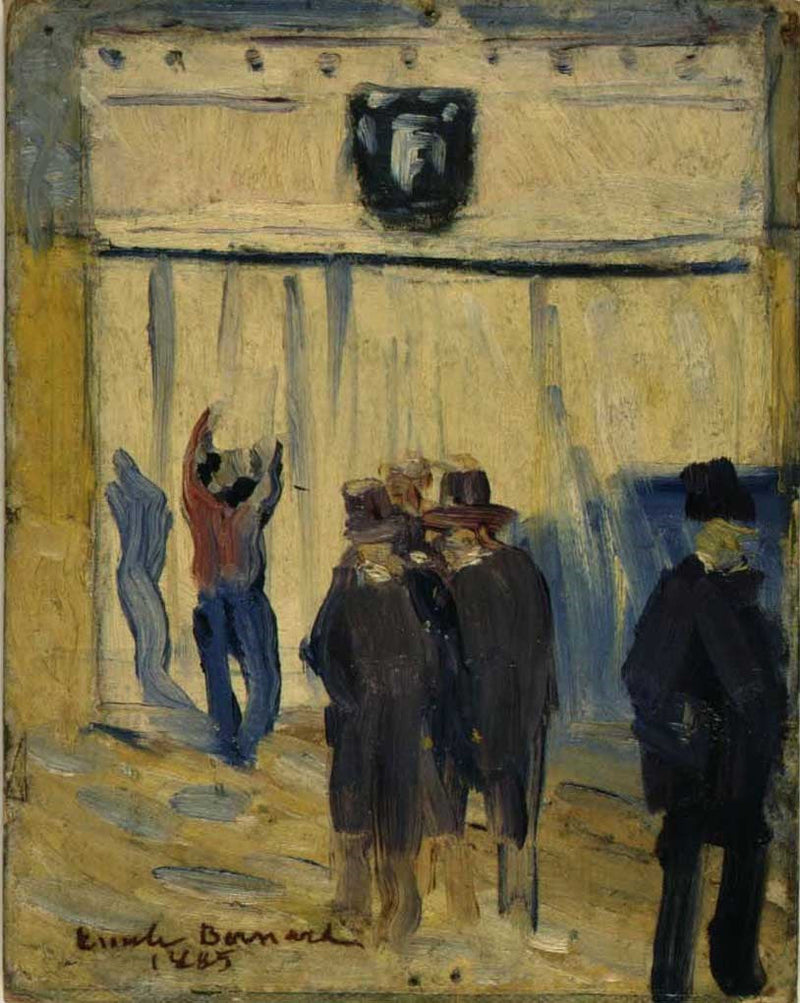 Velas mortuorias - Émile Bernard