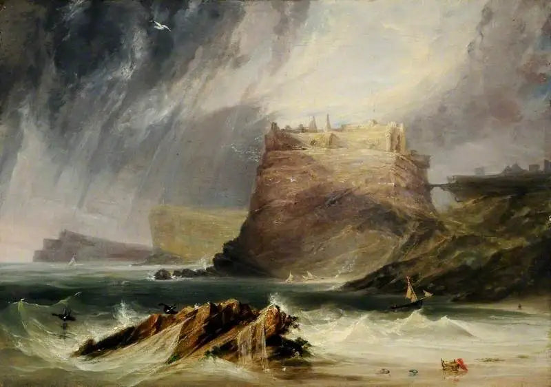 Castillo de Dunbar - J. M. W. Turner