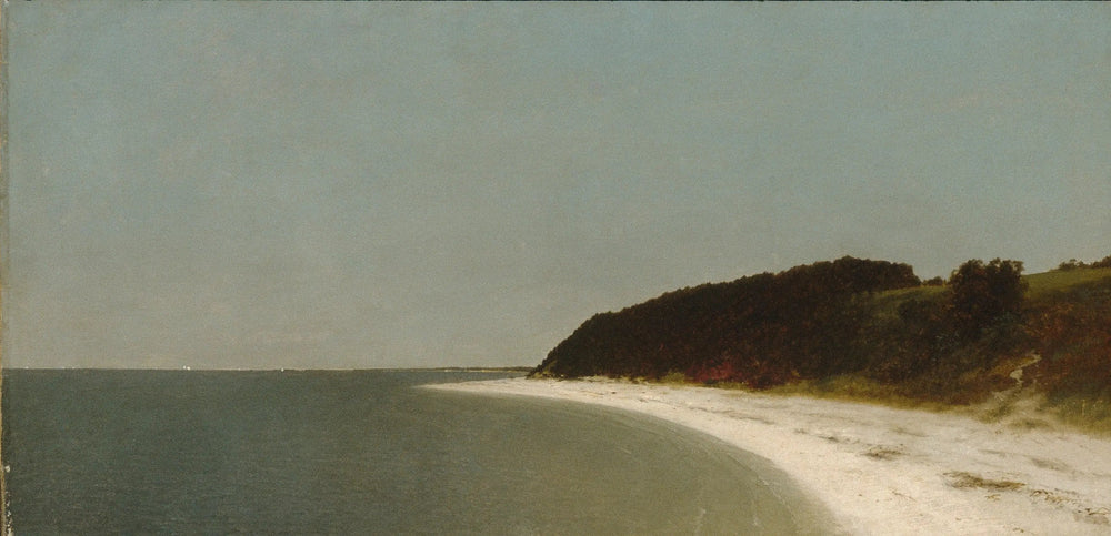 Eaton's Neck, Long Island - John Frederick Kensett image 1 copie de tableau peinte à la main