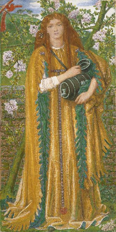Agua dorada - Dante Gabriel Rossetti