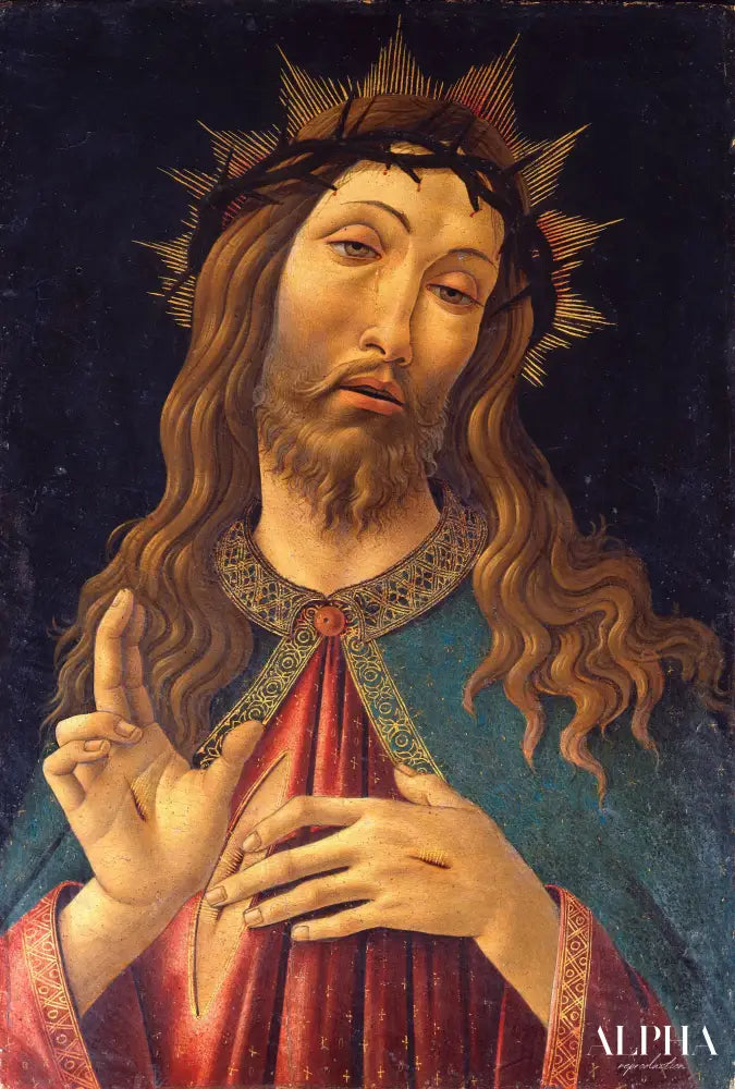 Ecce Homo, ou Le Rédempteur - Sandro Botticelli - Reproductions de tableaux et peintures haut de gamme