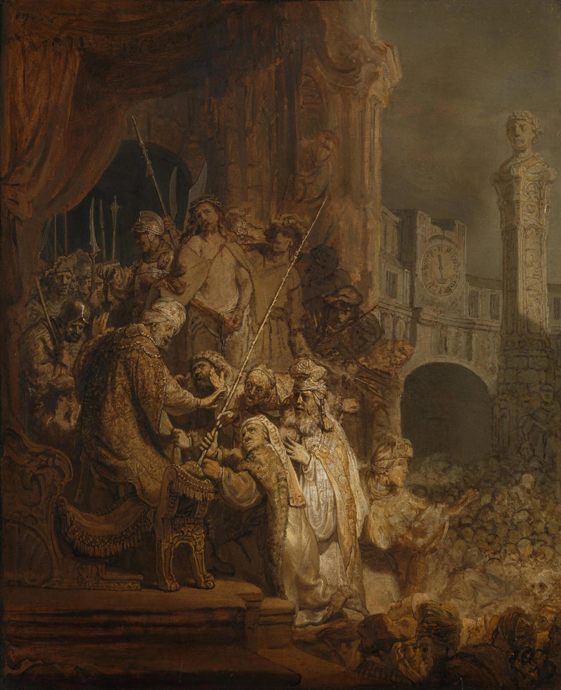 Cristo ante Pilato (Ecce Homo) - Rembrandt