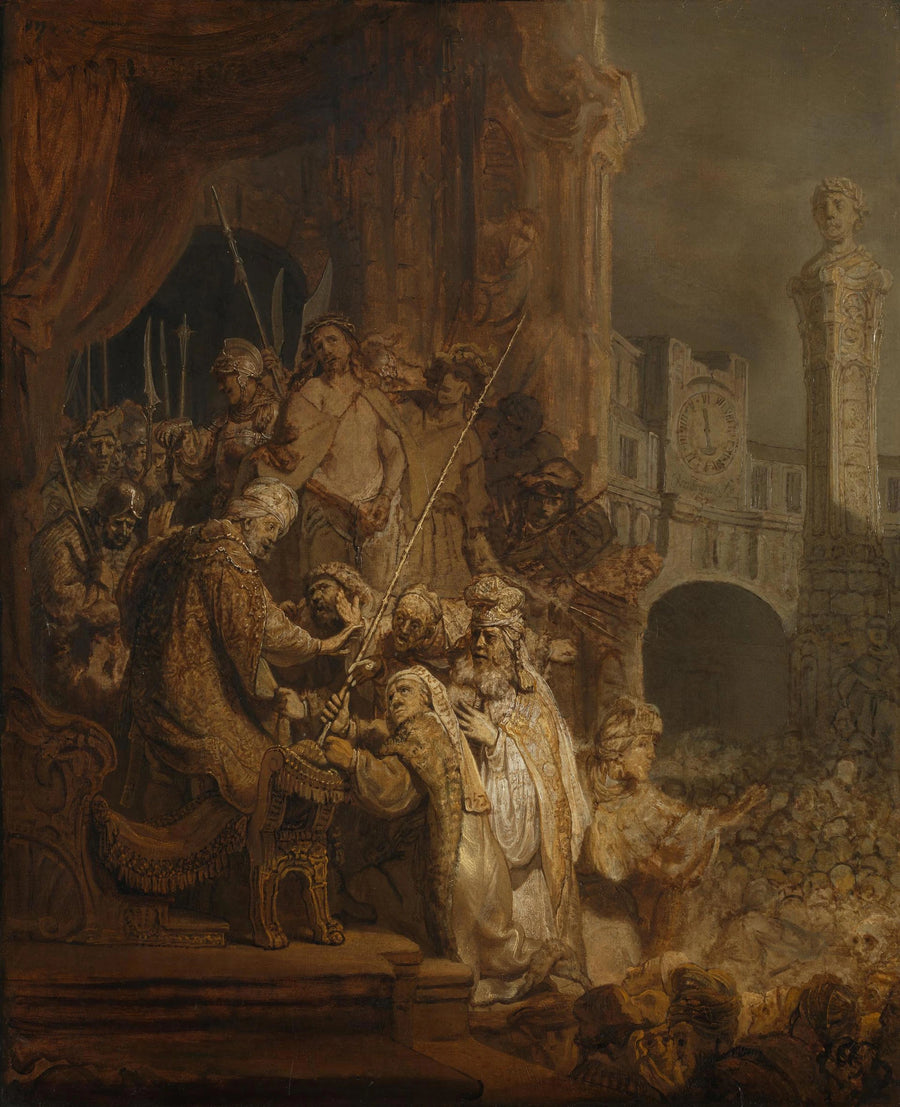 Cristo ante Pilato (Ecce Homo) - Rembrandt
