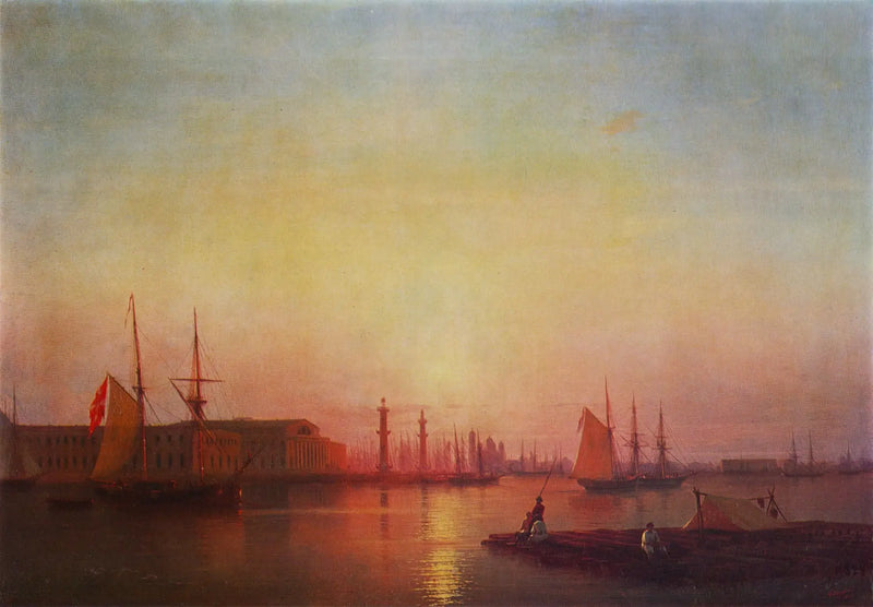 Intercambio de Petersburgo - Iván Aivazovski