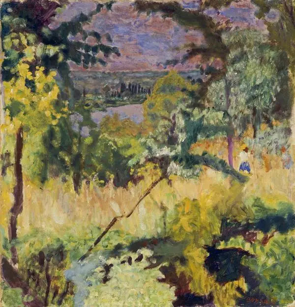 Escapada sobre el río, Vernon - Pierre Bonnard