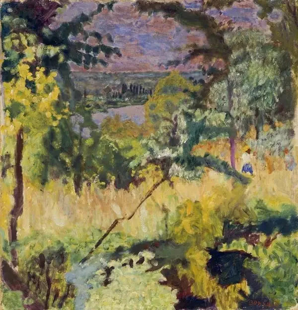 Escapada sobre el río, Vernon - Pierre Bonnard