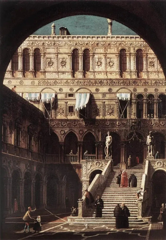 Escala de los Gigantes - Canaletto