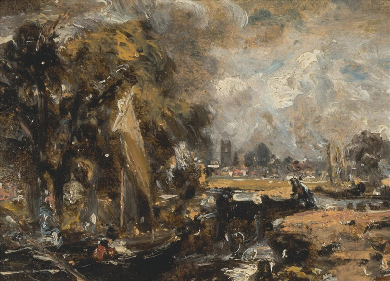 Esclusa de Dedham - John Constable